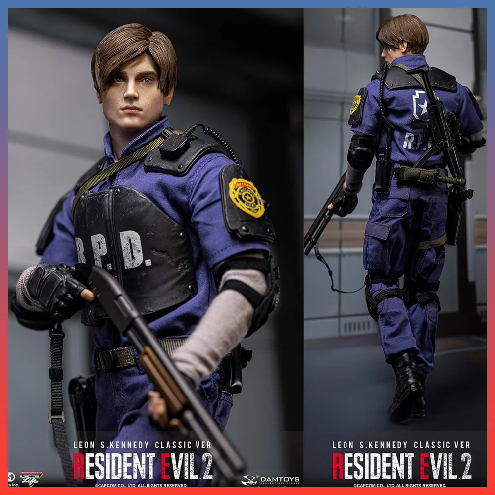 DAMTOYS DMS037 1/6 Scale Men Soldier Leon Scott Kennedy Classic Model 12 inch Full Set Action Figures For Fans Collection