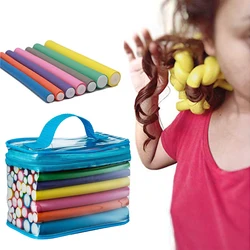 Dinorag 42 Pcs/Lot Soft Hair Curler Roller Curl Hair Bendy Rollers DIY Magic Rollers Sponge Hair Curling Tool Styling