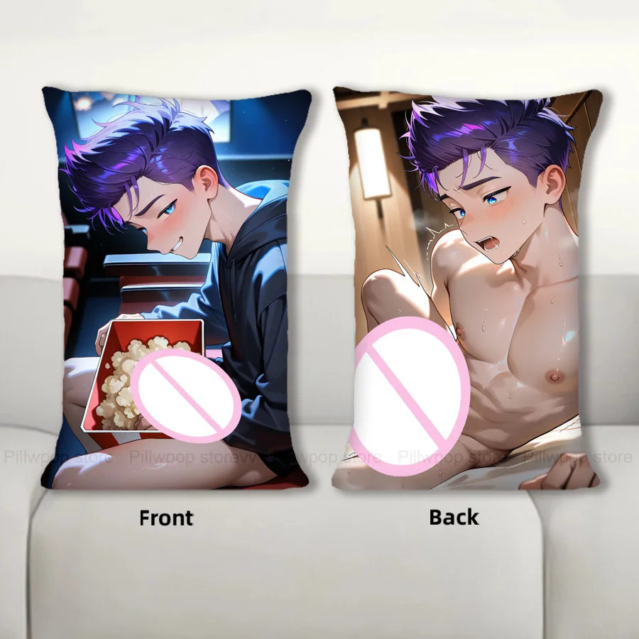 

Dakimakura Anime Yuki Body Pillow Cover Sofa Cushion Double-side Print Throw Pillow Case 40X60cm