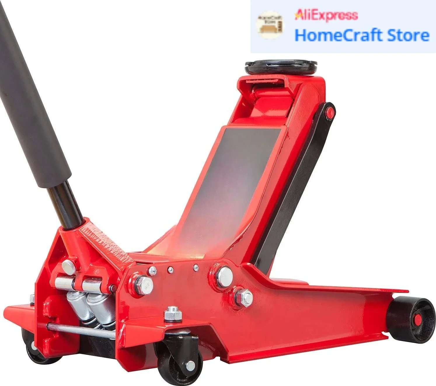 

Заводская цена AT84007R: Гидравлический низкопрофильный сервисный/напольный домкрат Torin с двухпоршневым быстроподъемным насосом, грузоподъемность 4 тонны (8 000 фунтов)