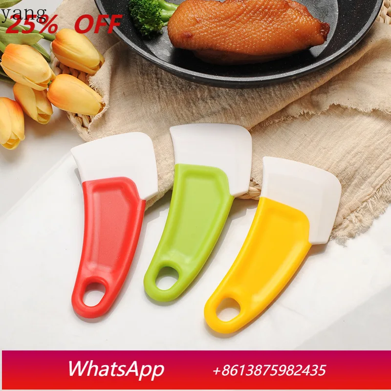 

LMM Kitchen Gadgets Silicone Scraper Bottom Cleaning Scraper Washing Pot