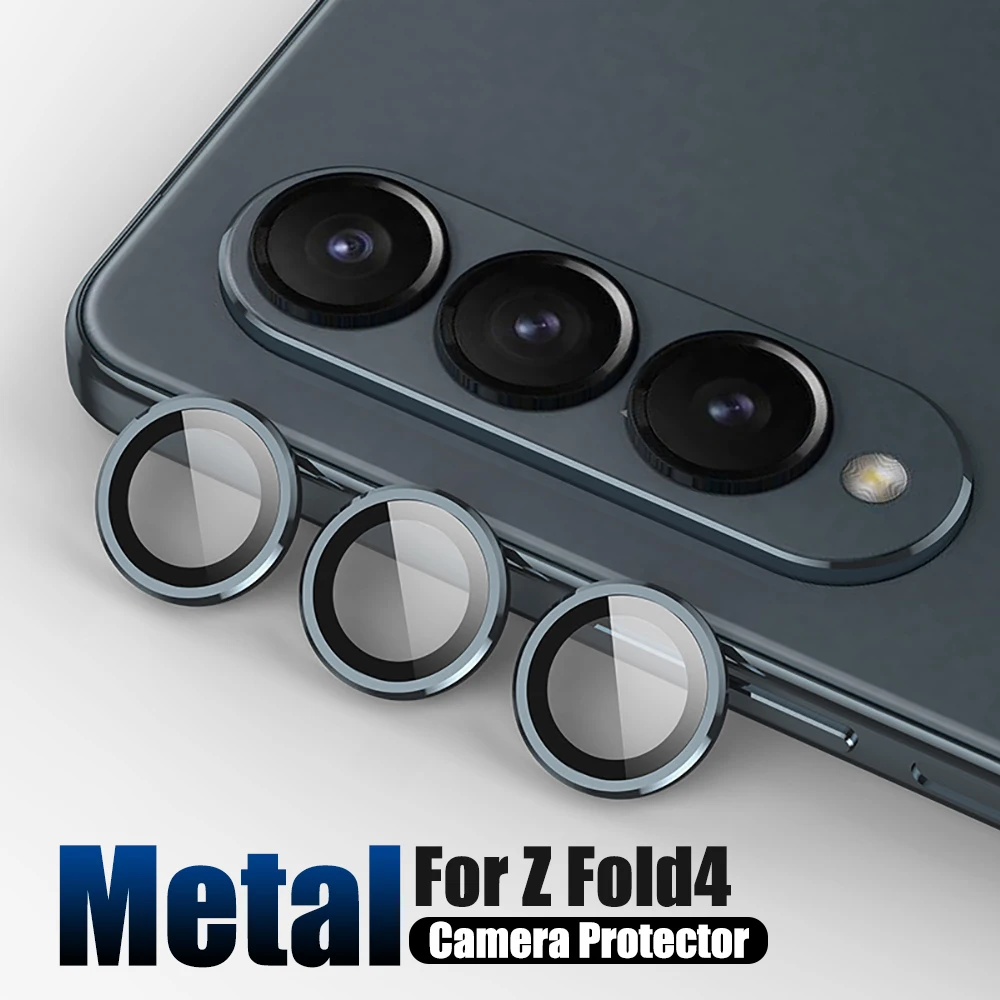 Pellicola protettiva per schermo della copertura della fotocamera posteriore per Samsung Galaxy Z Fold 4 5 5G lente protettiva in vetro temperato per accessori Z Fold 5