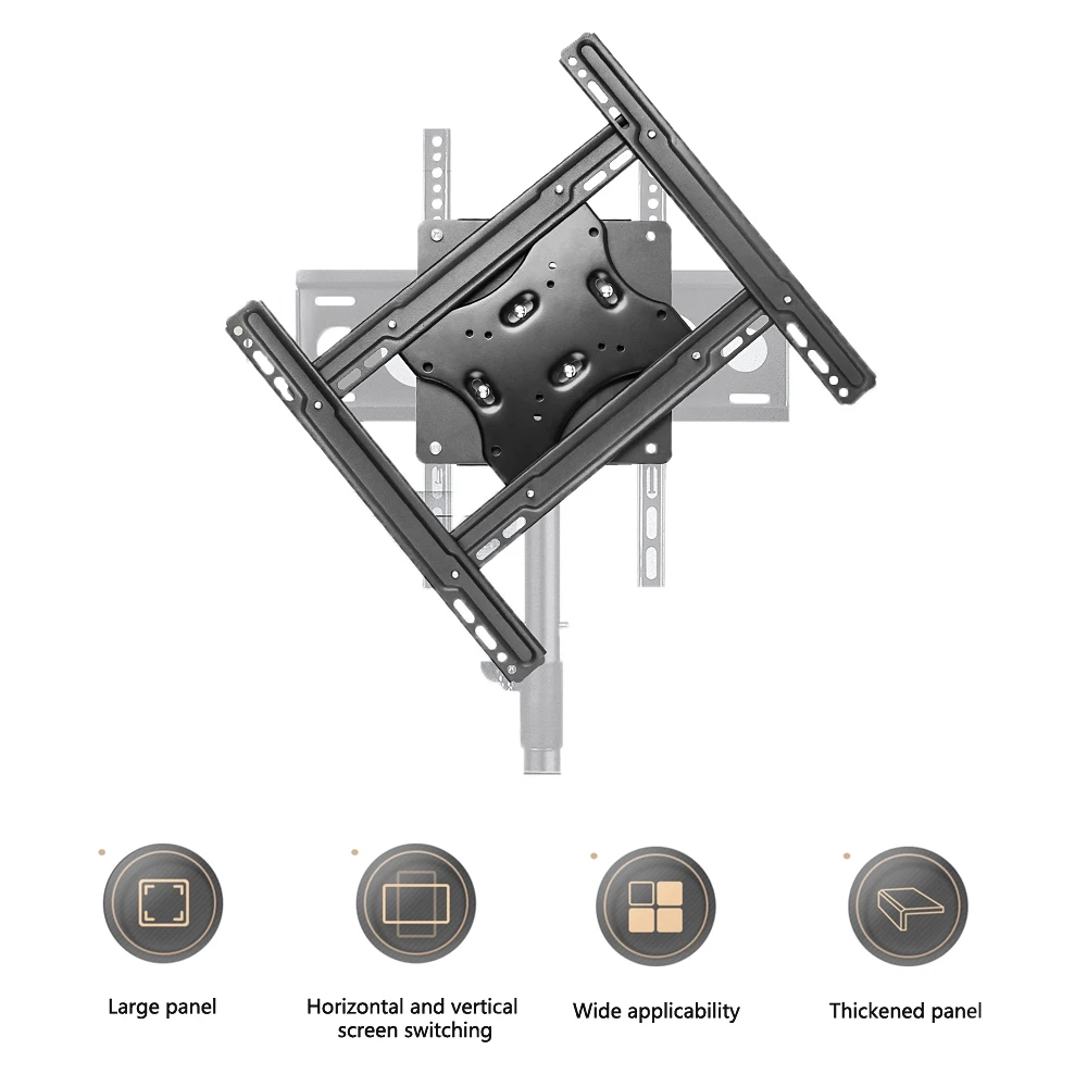 50-75 inch accessories for horizontal and vertical screen switching TV hanging bracket wall bracket display screen floor bracket