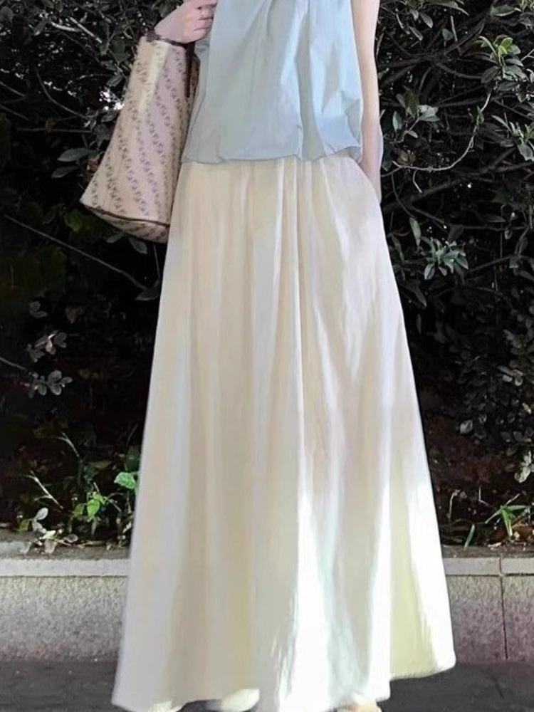 

Japan Style Skirts Women Chic Kawaii Stylish Solid Casual High Street Soft All-match Mujer Preppy Schoolgirl Temperament Holiday