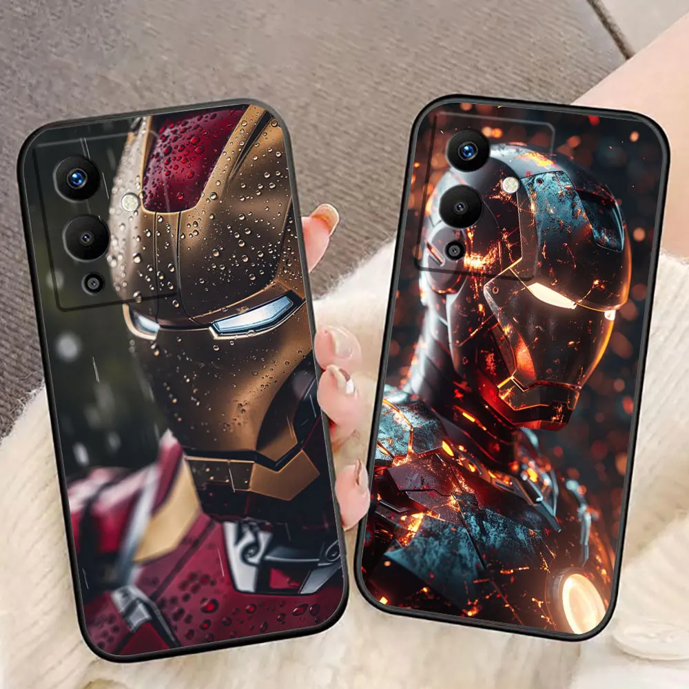 Marvel Iron Man Cool Phone Case For Infinix TECNO POP SPARK GO SMART 5 6 7 8 9 CAMON 15 16 17 20 20C 30C Pro Case Funda Capa