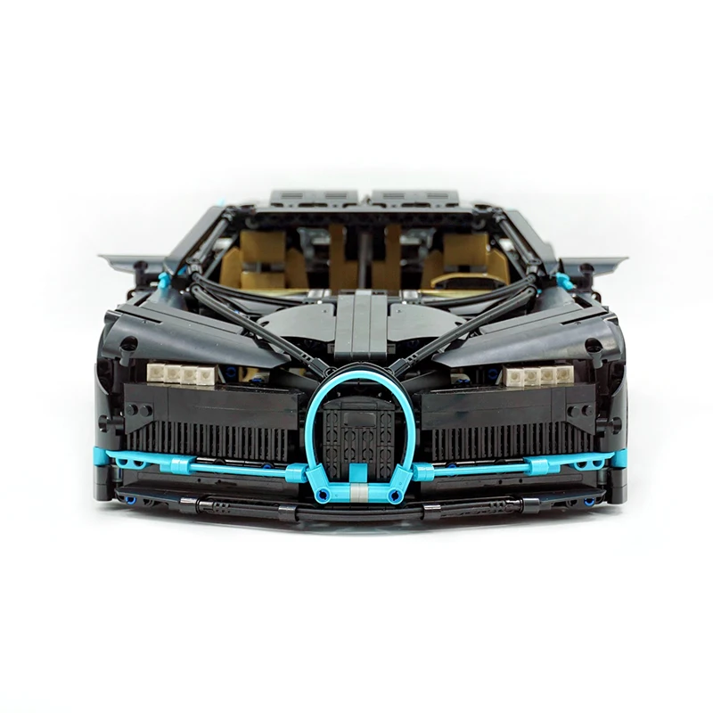 Nouveau véhicule technique Super sport Hypercar MOC-40002 modèle R8 SpyderR bloc de construction briques Puzzle bricolage jouets cadeaux de noël enfant