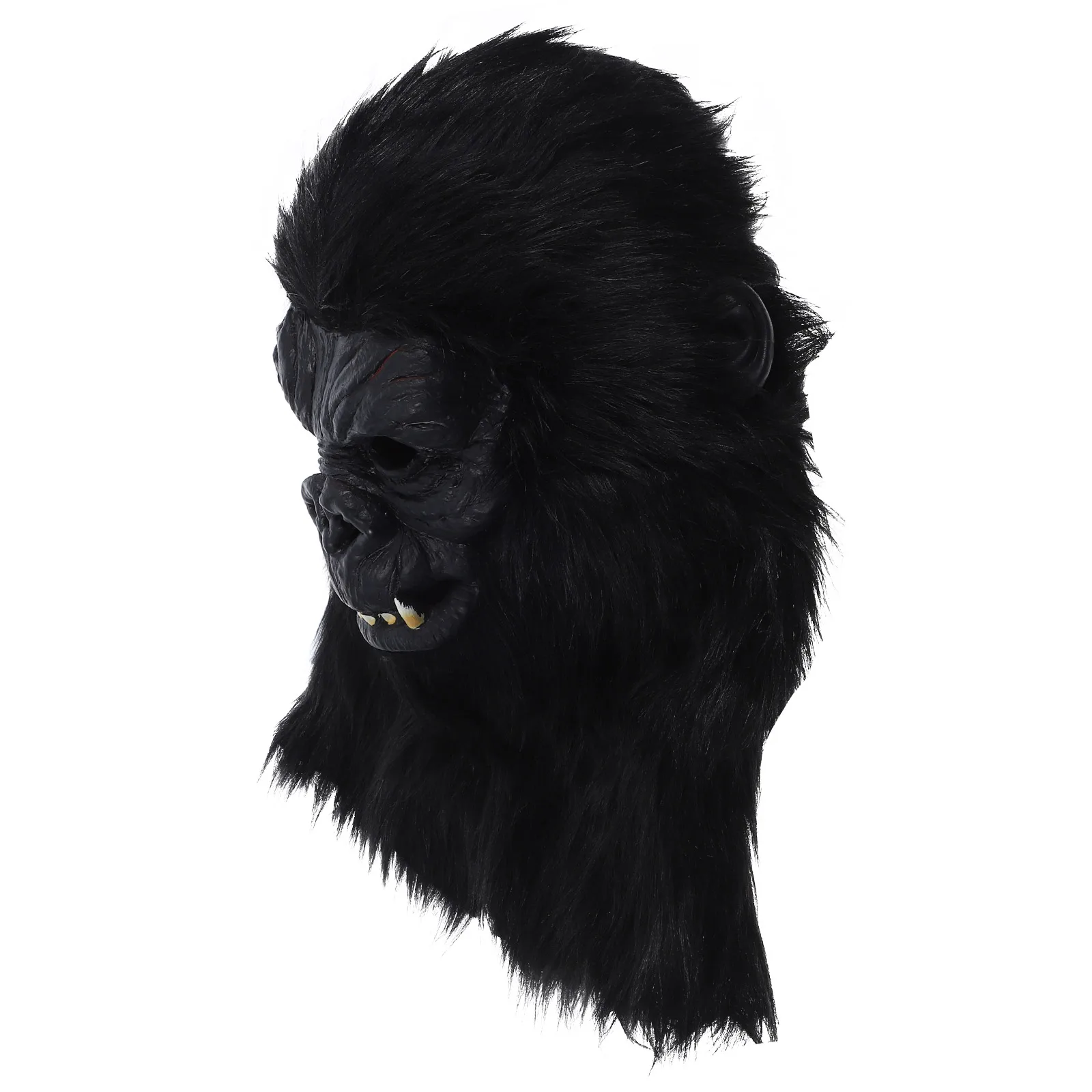

1pc Gorilla Head Halloween Party Prop Animal For Cosplay Carnival Festival Costume Accessory Funny Horror Style Outdoor Party