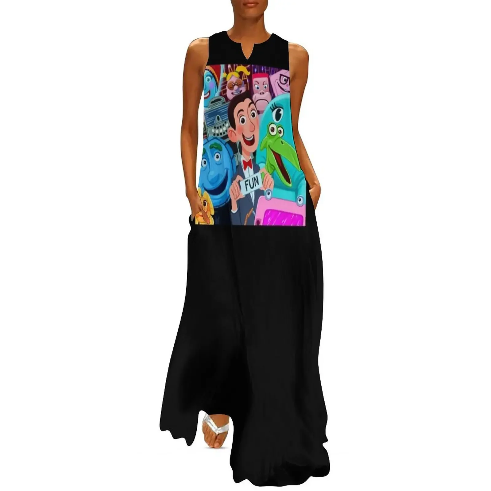 

Pee-wees-playhouse, 80s, jambi, peewee, pee wee herman, pee wees big adventure Long Dress