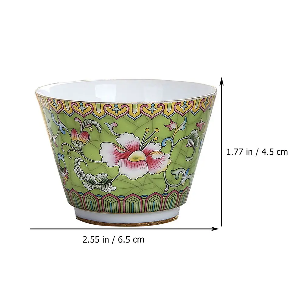 Blooming Teacups Handmade Women Bone China Aesthetic Cute Exquisite Floral Party Ceramic