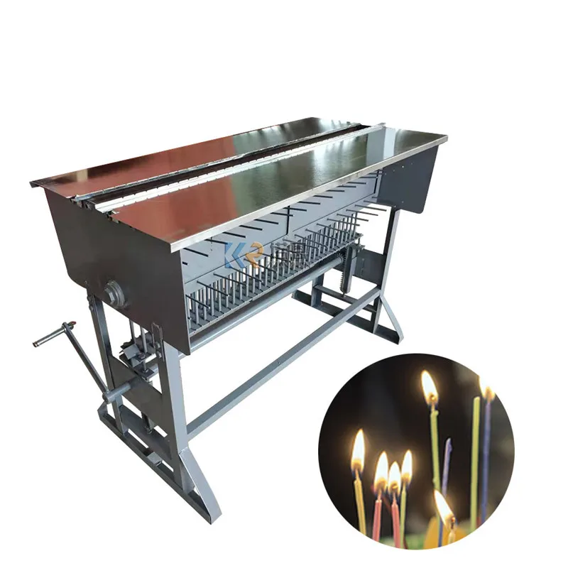 Automatic Wax Candle Making Machine Candles Wick Maker Spiral Birthday Church Striped Candle Extruder Processing Machine