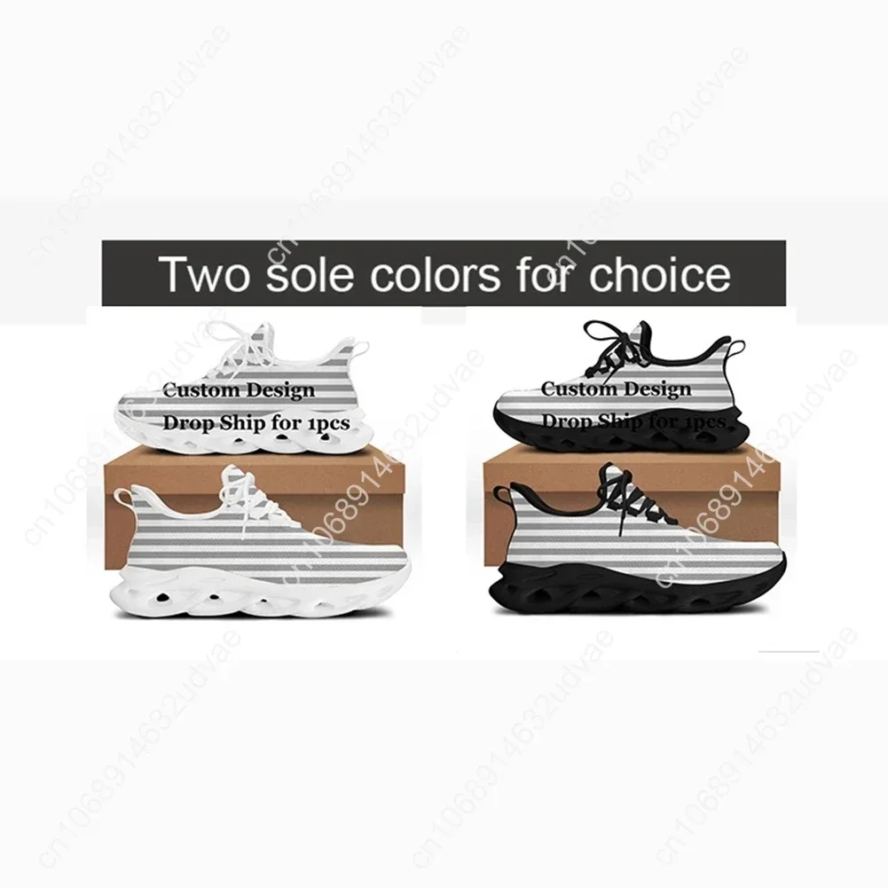 Cute Pet Footprint Print Women Mesh Swing Sneakers Breathable Lace up Platform Shoes for Ladies Casual Zapatillas
