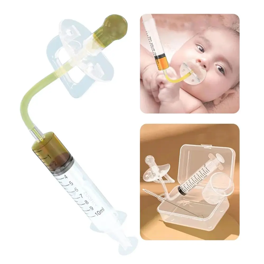 Newborns Infants Squeeze Dropper Liquid Feeding Transparent Baby Feeder Kids Feeding Utensils Pacifier Baby Medicine Dispenser