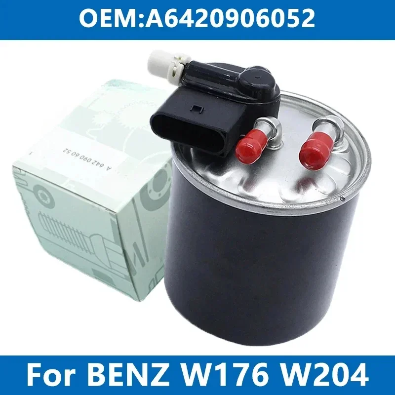 Car Fuel Filter Kit A6420906052 For Mercedes Benz W176 W246 W204 W212 A180CDI B200 C220 C300 E300 CLA/S GLA/K/E/S S350 Engine