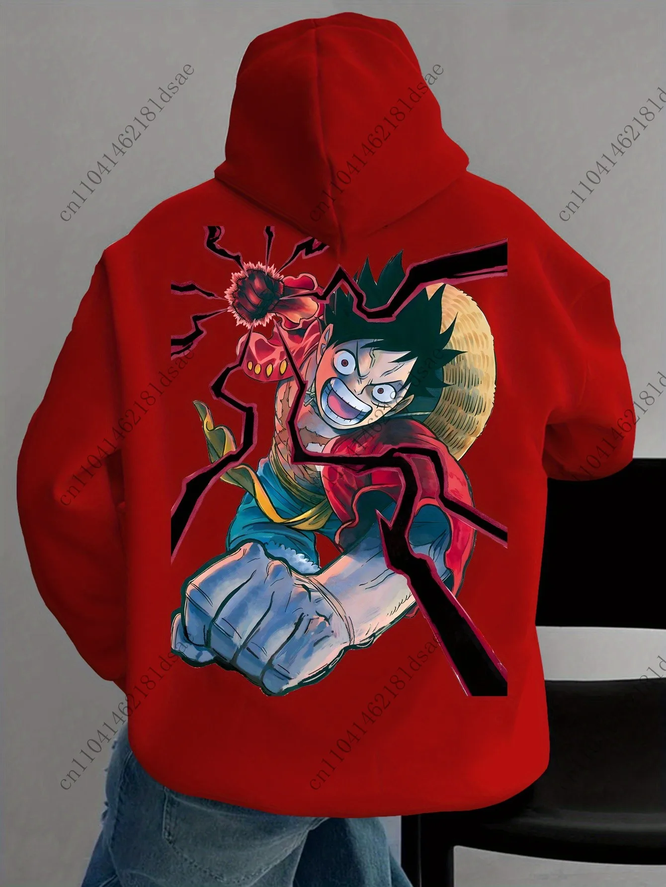 قطعة واحدة لوفي البلوز موجة دافئة أزياء عارضة الملابس البوليستر هوديي معطف رجالي 3D الطباعة أنيمي الرسم نابض بالحياة