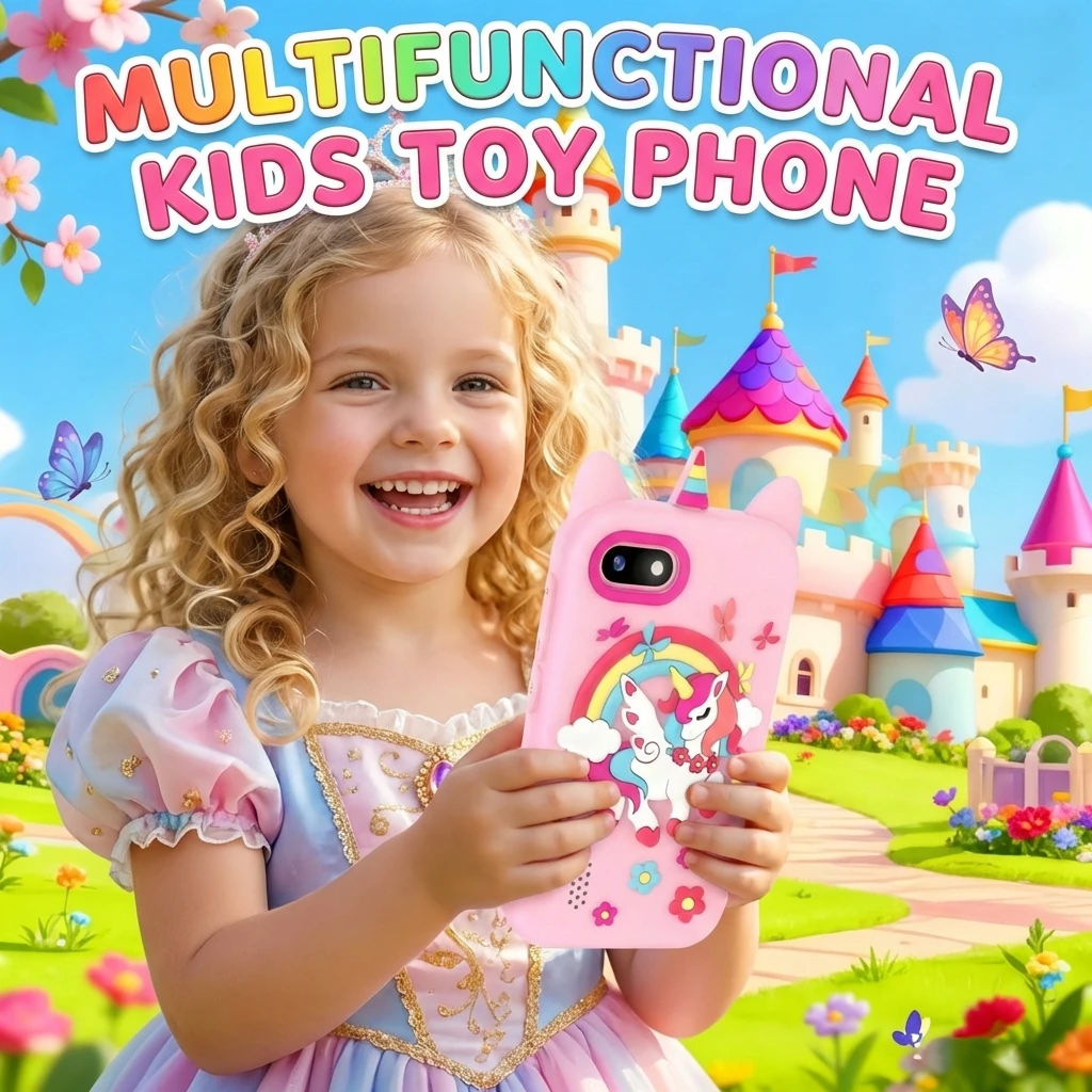 

Детский смартфон-игрушка с 2,8-дюймовым сенсорным экраном, обучающий игровой плеер, видеоплеер, MP3-плеер, детский обучающий телефон с двумя камерами