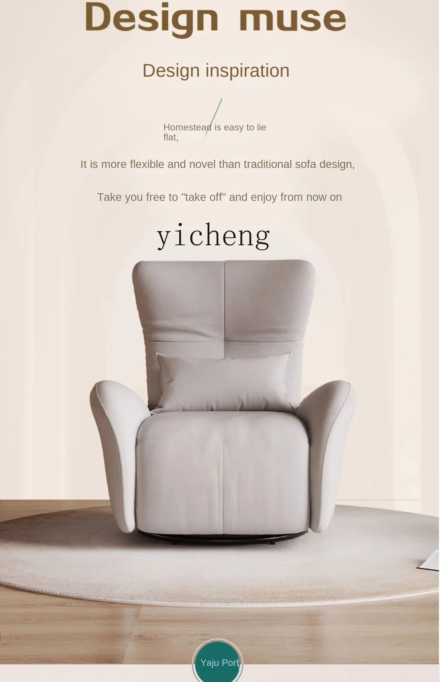 Lazy Sofa Retractable Electric Multifunctional Leather Recliner Living Room Rocking Chair Single Sofa