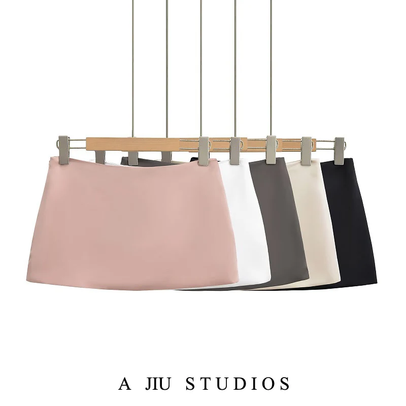 

Low-Waist Bodycon Skirt Women's Summer Design Sensual ort Skirt Anti-Light Pure Desire Street Sle Inner