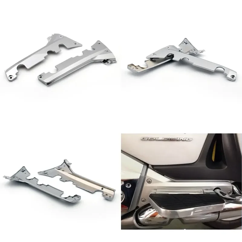 Chrome Fairing Right & Left Lower Rear Frame Cover for Goldwing GL1800