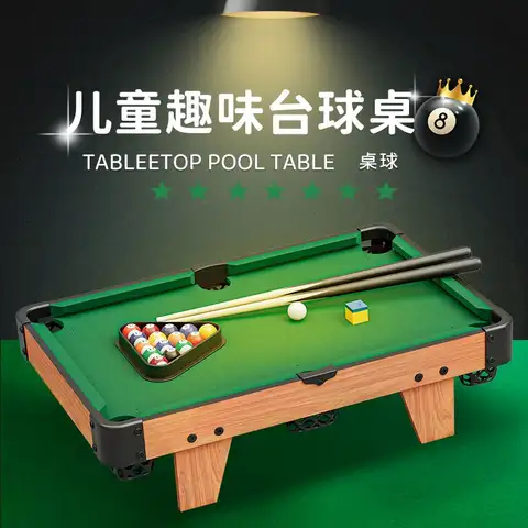 Billiards Table Children's Home Small Desktop Mini Table Parent-child Interactive Indoor Family Billiards Educational Boy Toys