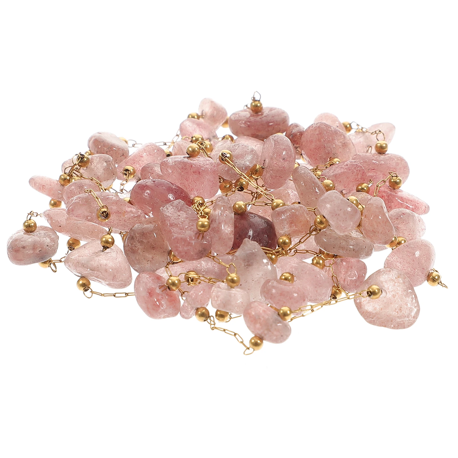 

Crystal Necklace Beads Chain Stone s Rolls for DIY Jewelry Craft Unisex Permanent Color Elegant Design Decorativestone