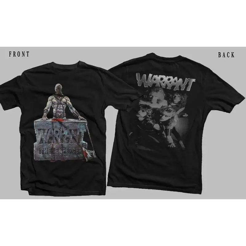 

New Dtg Dtf printed T shirt WARRANT The Enforcer size S M L XL 2 3 4 5XL