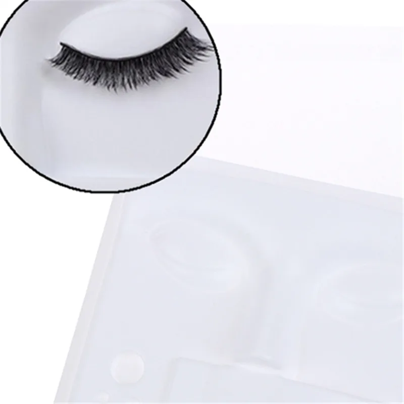 1 pz nuovo allenamento pratico fatto a mano estensione ciglia finte manichino in plastica modello testa accessori per il viso strumenti