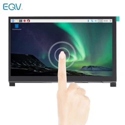 Pantalla táctil IPS LCD de vista completa para Raspberry Pi, pantalla HD HDMI, Monitor capacitivo, Control táctil de 5 puntos, 7 pulgadas