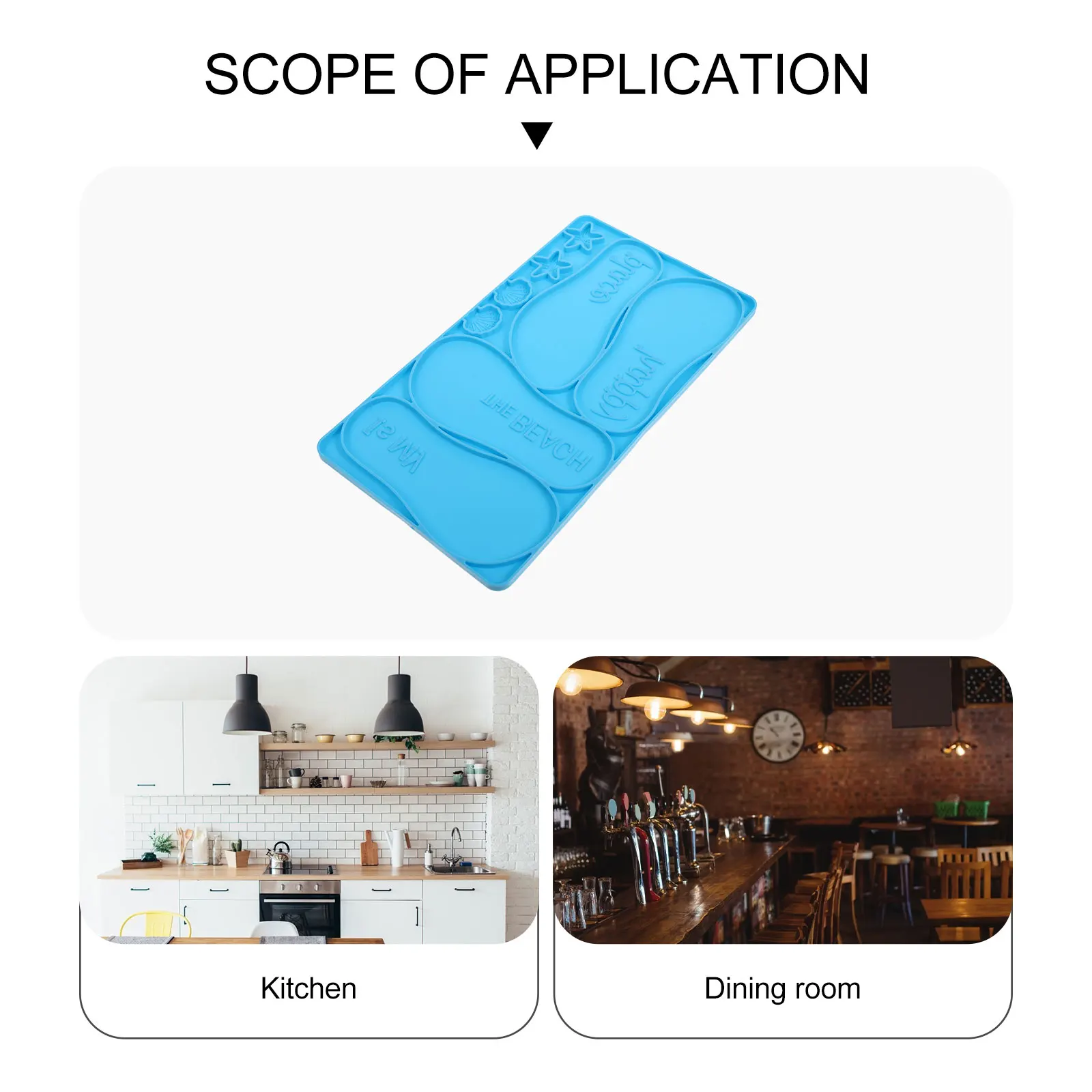 

Slipper Mold Epoxy Silicone Diy Wall Art Pendant Crafts Jewelry Making Molds Durable Reusable Home Decor Gift Supplies