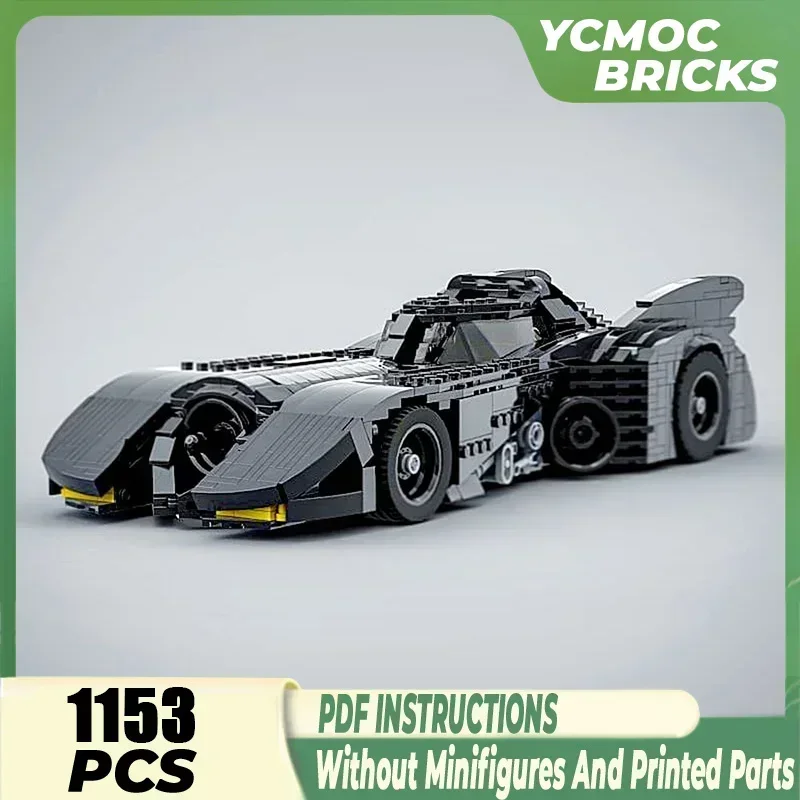 Hero Movie Car Model Moc Building Bricks Bat Night Supercar Technology Modular Blocks Gifts Christmas Toys DIY Sets Assembly