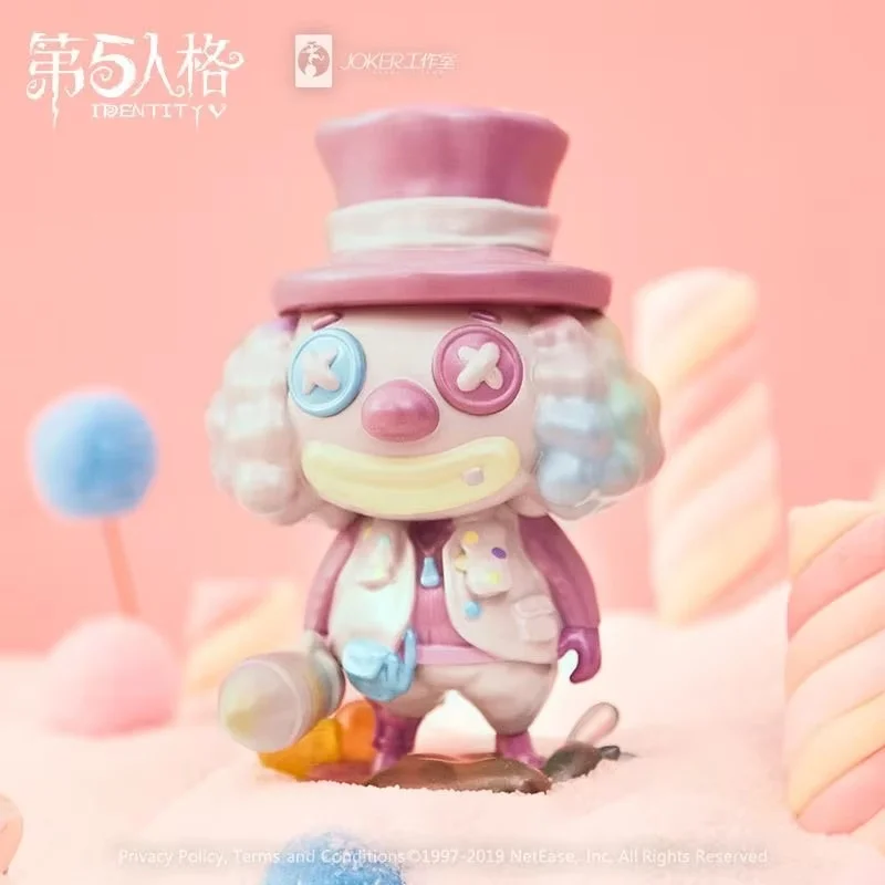 

Identity V Q Version Static Figure Clown Joker Collectible Blind Box Chibi Doll Miniature Anime Character Gift for Gamers