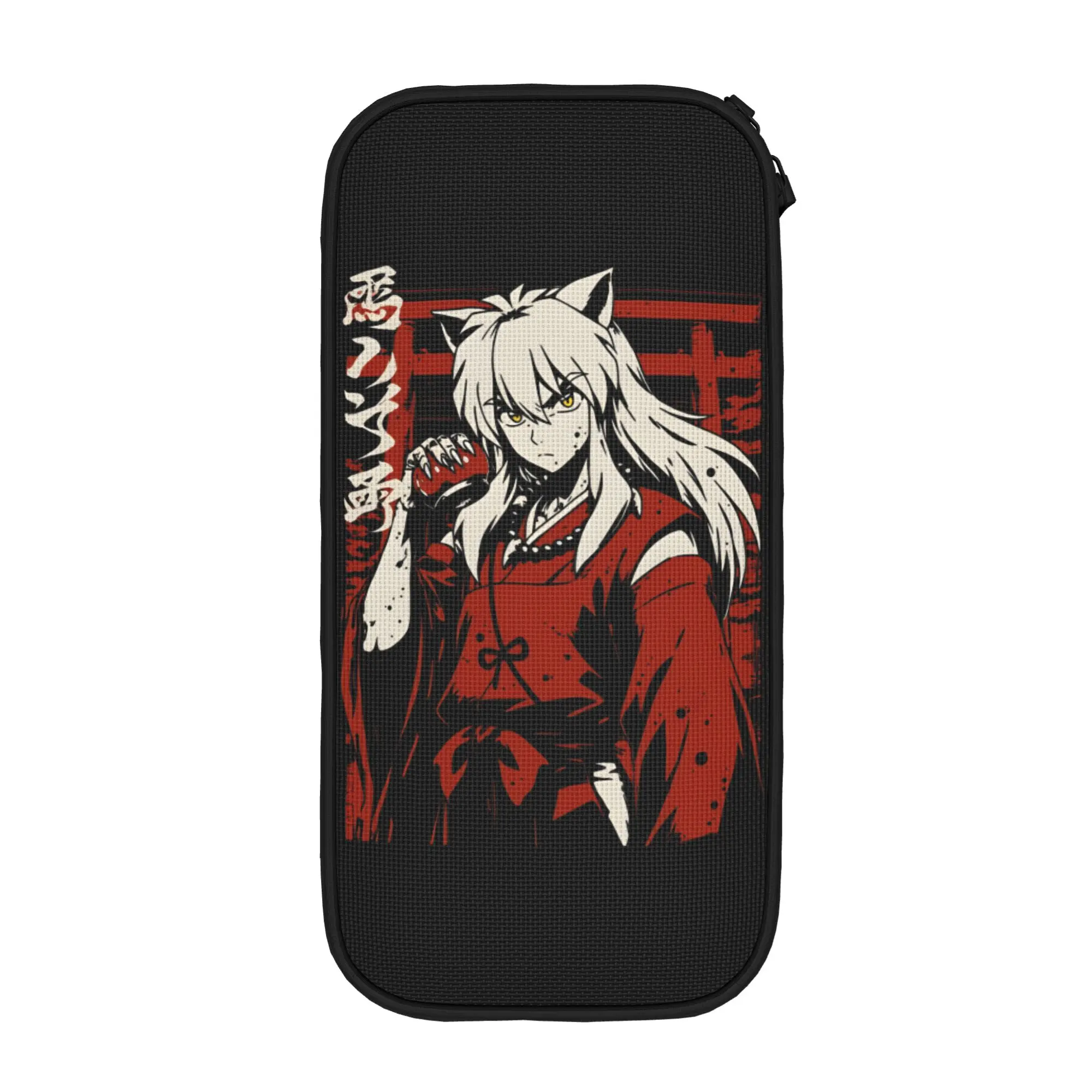 

Японский аниме-пенал Inuyasha Kagome, креативный пенал-косметичка для девочек и мальчиков, вместительный, для школьных принадлежностей