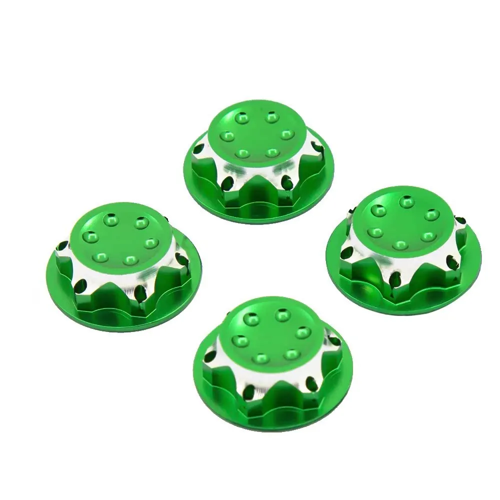 إنتاج تايوان فالكون. غطاء برغي مقاوم للغبار مقاس 17 مم، صامولة CNC. غطاء مضاد للانزلاق والغبار. لاستخدام TEAM C.