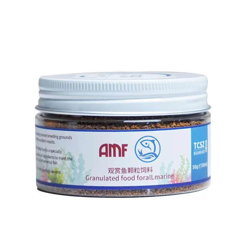 AMF Zebrafish, Guppy, Angelfish & Tetra Fish Food - Co-branded High-Nutrition Micro Pellets for All Small Tropical Fish view 5