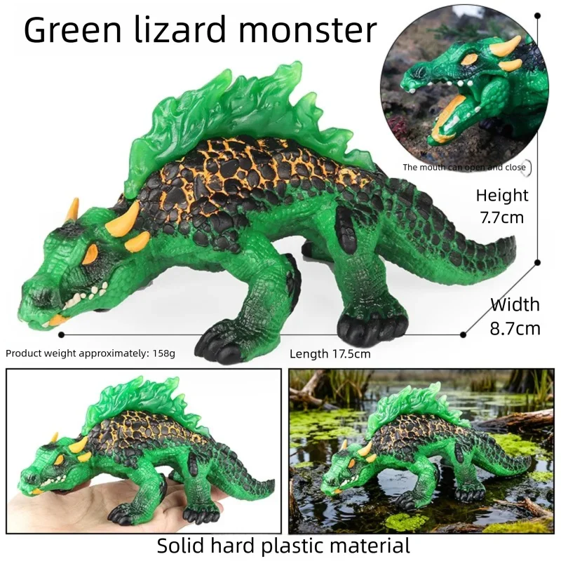 Oenux Simulierte Mythische Tiere Leuchtende Eidechse Elfe Fliegender Drache Monster-Modelle Actionfiguren Realistische Puppen Sammlerstücke Spielzeug – Detail 20