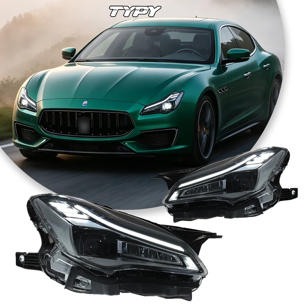 

Светодиодные фары для Maserati Quattroporte 2013-2021, полный комплект для модернизации передних фар