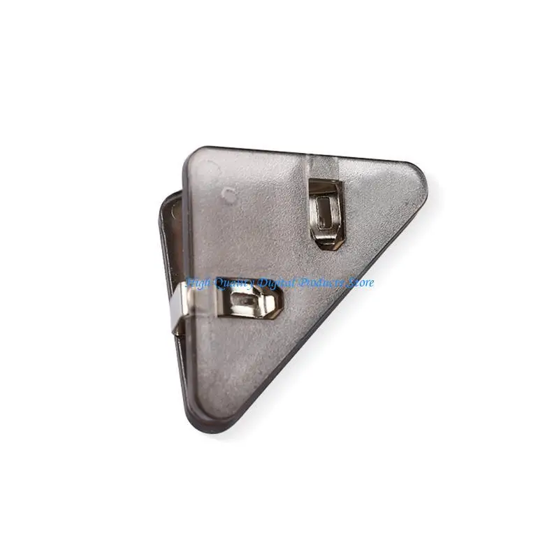 U2JE Corner Paper Clamp Book Page Mark Office File Clip Hold up 50 Sheets for Student