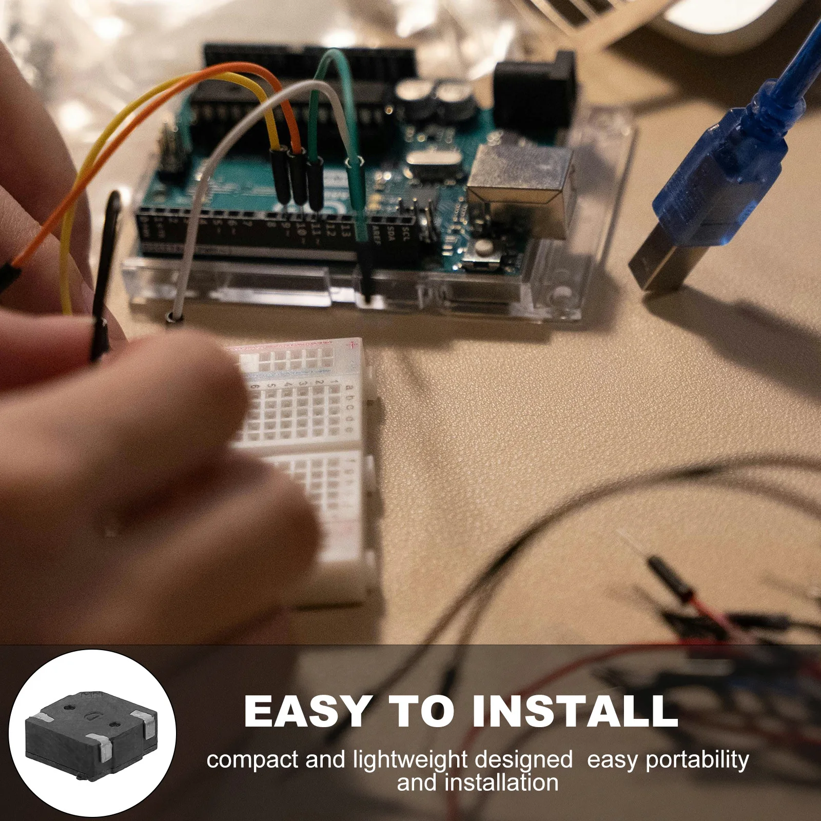 4 stücke Mini Summer Streich Tragbare Hohe Dezibel Alarm Kunststoff Piezo Summer Für Party Trick Elektronische Sounder Spaß Gag Geschenk kinder