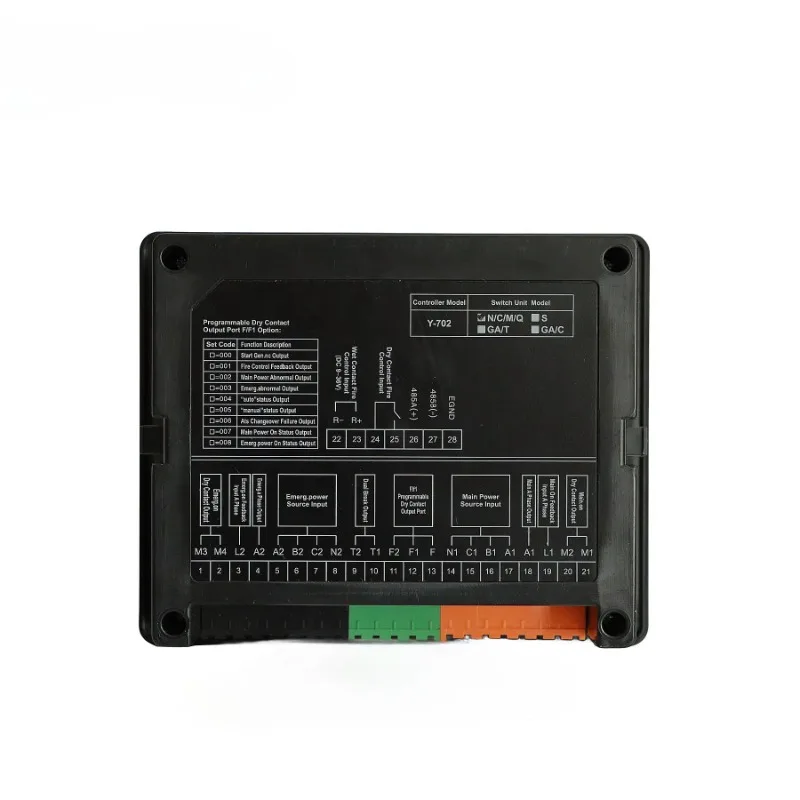 Y-702 LCD ATS Auto Start Stop Control Module Paneelomschakelaars Controller