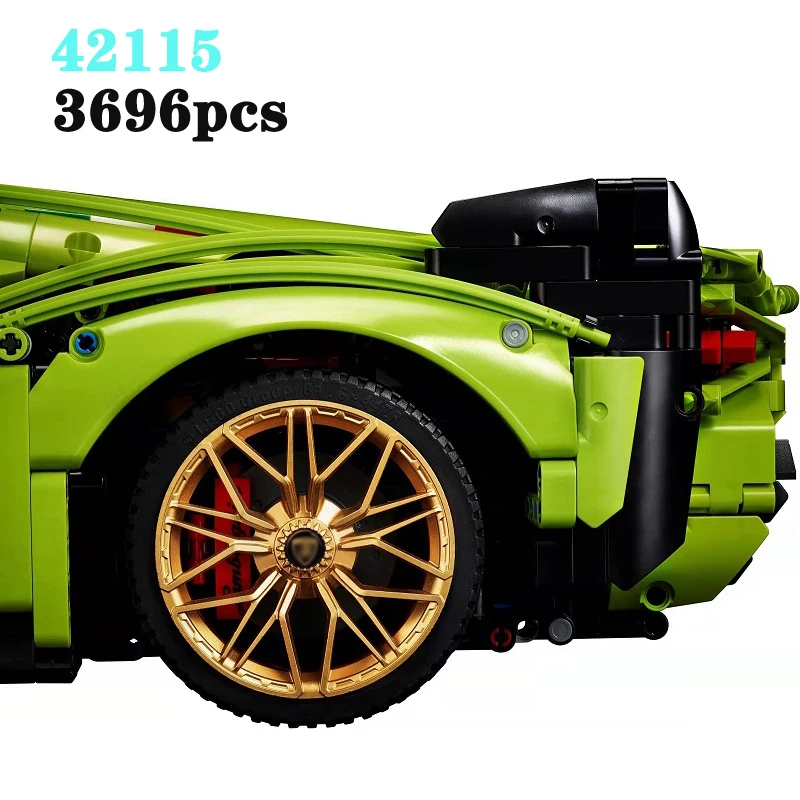 IN STOCK KING 42115 New LamborghinisL Car Roadster Model FKP37 Model Building Blocks Bricks Toys Children Kid Gifts 42115