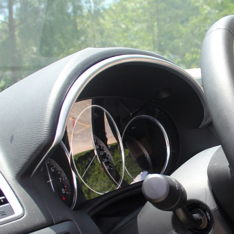 For Mazda Cx-5 Cx5 KE 2012 2013 2014 2015 2016 Chrome Interior Instrument Dashboard Panel Trim Cover Bezel Strip Molding Garnish