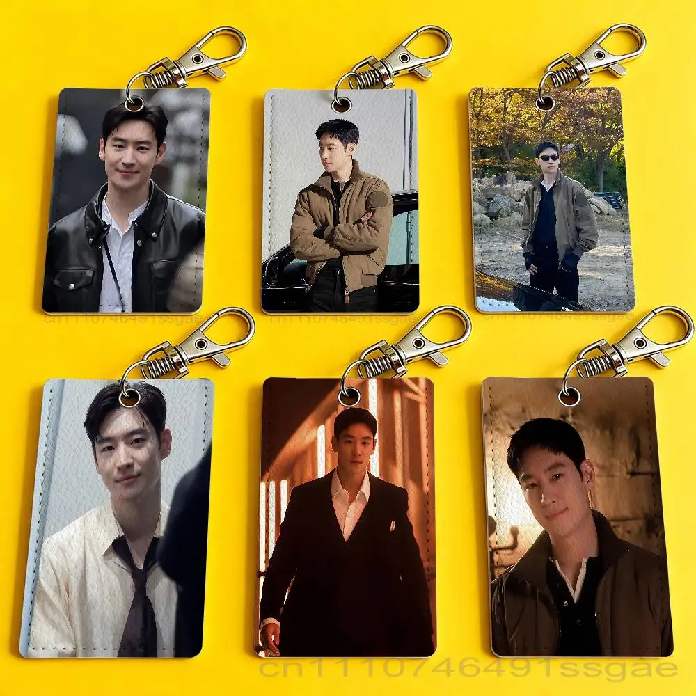

Actor Lee Je-hoon Card Holder Keychain Badge Holder Card Pass Hang Rope Lariat Lanyard for Key Rings Accessories Gift