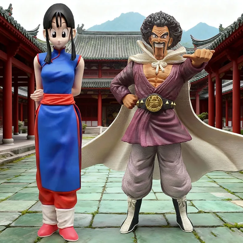 Dragon Ball Z Chichi Hercule modèle Anime DBZ Figurine jouets Manga Figurine PVC Collection Figuras ornements cadeau pour les enfants
