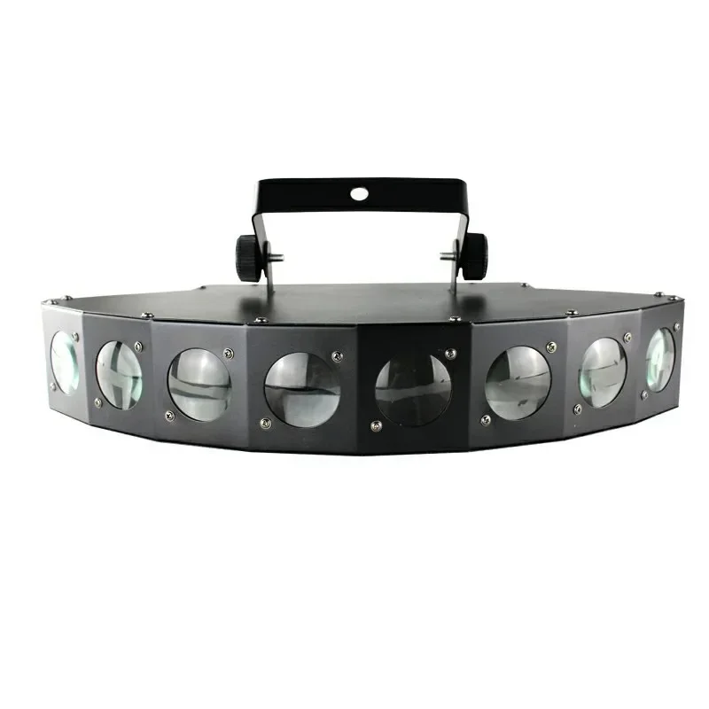 

New fan-shaped LED eight-eye beam light KTV private room voice-activated bar spotlight