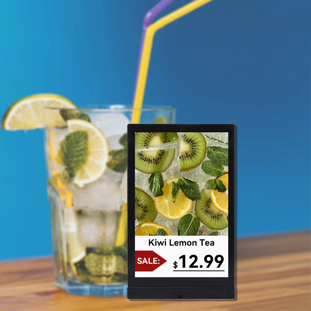 

10.1 Inch Full Color Digital Price Tag Video Media Signage Advertising For Retail Store Indoor IOS Compatible LCD