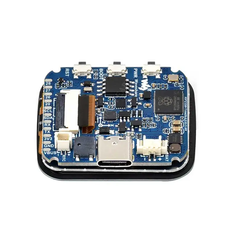 Raspberry pi pico 2 rp2350 1.69 polegadas touch lcd 240x280 placa de desenvolvimento tela waveshare 1.69 polegadas display qmi8658 6 eixos