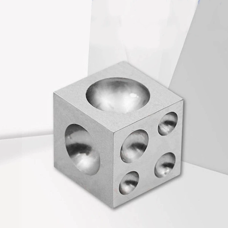 Square Mandrel High-Carbon Steel Dapping Doming Block Metalworking Tool Silver Jewelry Making Steel Doming