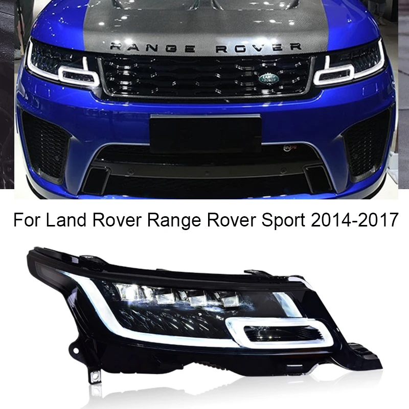 

Автомобильные передние фары для Land Rover Range Rover, спортивные фары L494 2014-2017, аксессуары, модифицированные светодиодные фары DRL в сборе