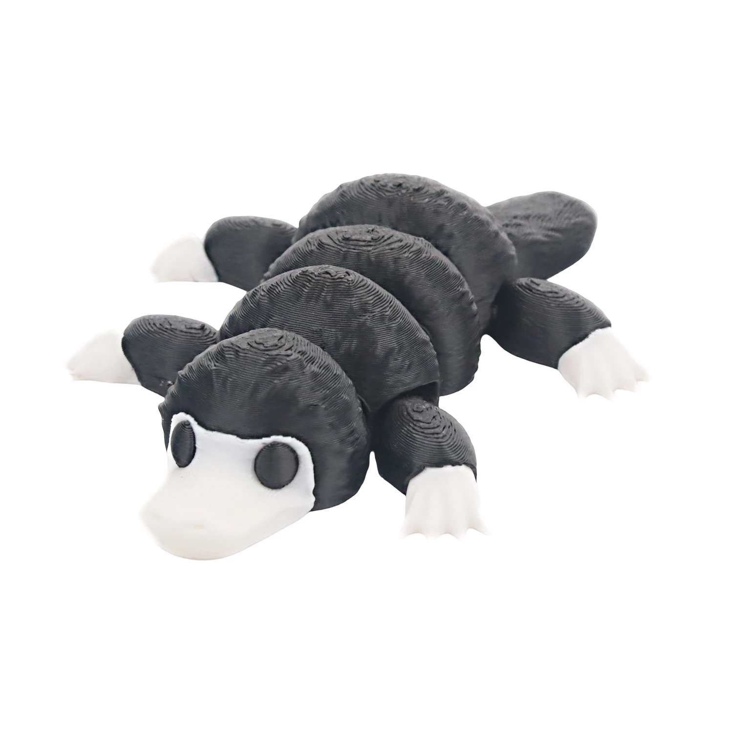 

3D printed monkey model, joints can swing freely, multi-color desktop decorations, portable stress relieving toys