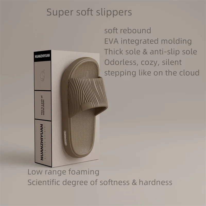 Mannen Antislip Zomer EVA Slippers Vrouwen Dikke Zolen Zachte Gezellige Sandalen Paar Unisex Thuis Indoor Huis Schoenen Schoeisel