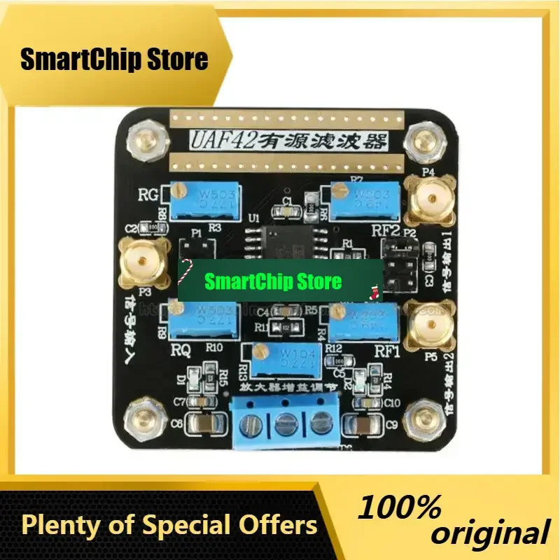 SmCpUAF42 Active Filter Module High, Low Pass/Bandpass Filtering